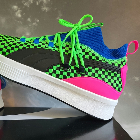 Puma Clyde Court ‘Summertime’ Mens Shoes - Picture 3 of 14